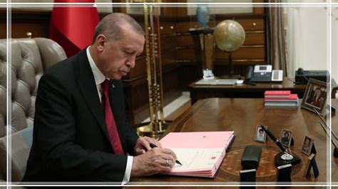 Cumhurbaşkanı Erdoğan Bir Gece Ansızın İmzaladı Resmi Gazetede