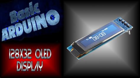 How To Setup And Use The 128x32 Oled Display Youtube