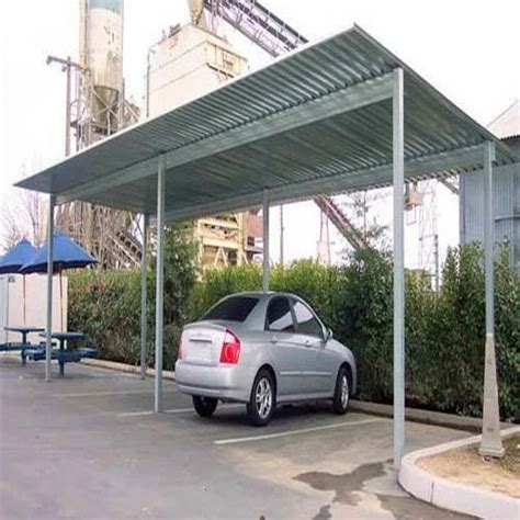Stainless Steel Parking Shed At Rs 125square Feet Car Sheds In Surat