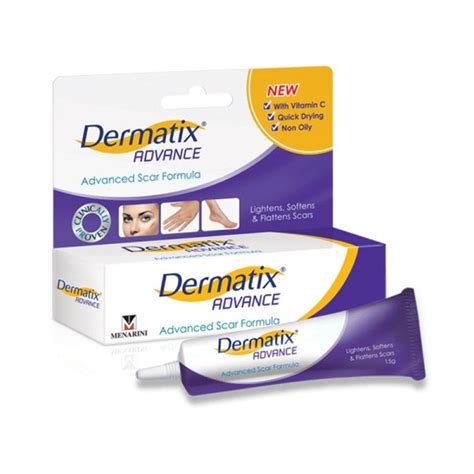 Get rid of your unwanted face and body scars with the healing power of dermatix ultra! Dermatix Advance - Advanced Scar Formula 15g (Exp:03/2021)