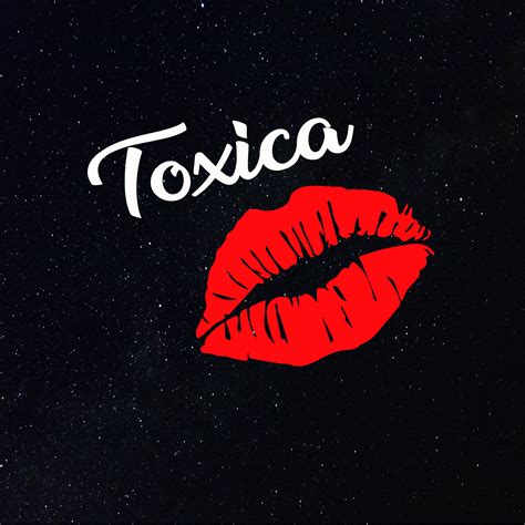 Toxica Lips Decal Para La Troca Puro Trokiando Tengo Etsy