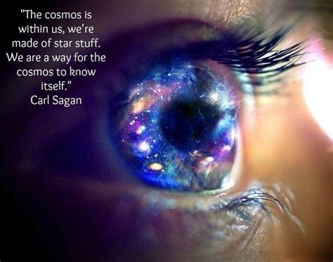 These are the first 10 quotes we have for him. The cosmos is within us. We are made of star stuff. We are ...