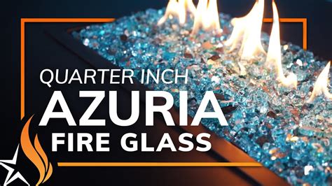 Azuria 1 4 Reflective Fire Glass By Starfire Glass Youtube