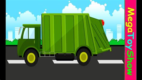 Garbage Truck Car Wash Garbage Truck Kids Vehicle Animated Videos