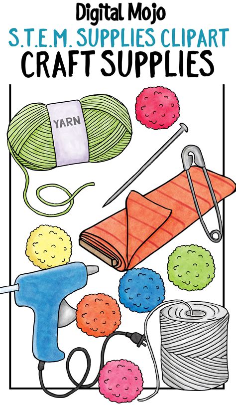 Craft Supplies Clip Art 20 Free Cliparts Download Images On
