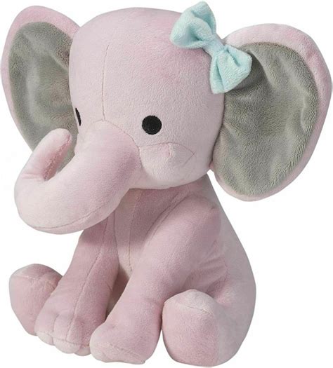 Stuffed Elephant Animal Plush Toy For Baby Girls