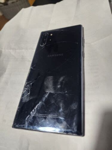 Samsung Galaxy Note10 5g Sm N976v 256gb Aura Black Verizon