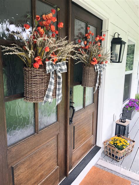 Check spelling or type a new query. Spring Flower Basket Wreaths for Our Front Doors - Beneath ...
