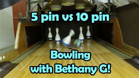 5 Pin Bowling With Bethany G And Tianna With Cool Slow Mo Youtube