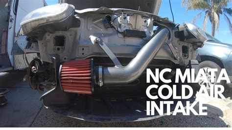 Nc Miata Aem Cold Air Intake Track Build Goes In A Different Direction Youtube