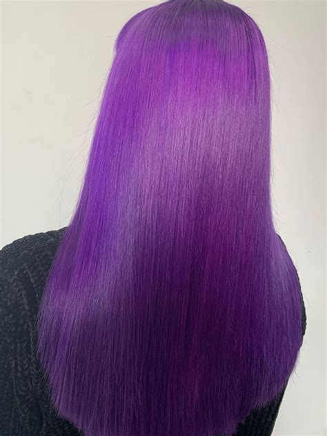 Purple Rain In Bright Purple Hair Dyed Hair Purple Purple Hair
