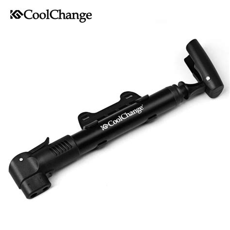 Coolchange Bicycle Pump Mtb Mountain Bike Mini Pump with High Pressure