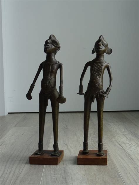 2 Bronze Fertility Figurines West Africa Catawiki