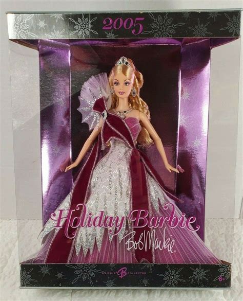 NEW 2005 Holiday Barbie by Bob Mackie Blonde Mattel # G8058 | eBay