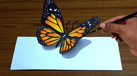 Https://tommynaija.com/draw/how To Draw A 3d Butterfly