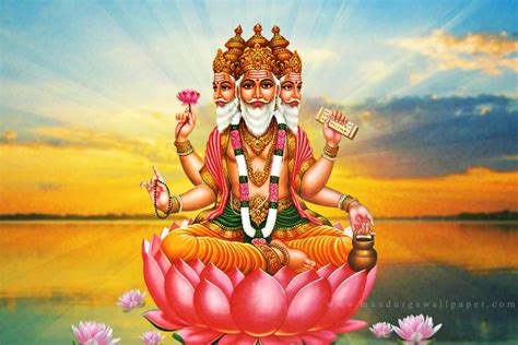 Lord Brahma Photo Images And Hd Wallpaper Download