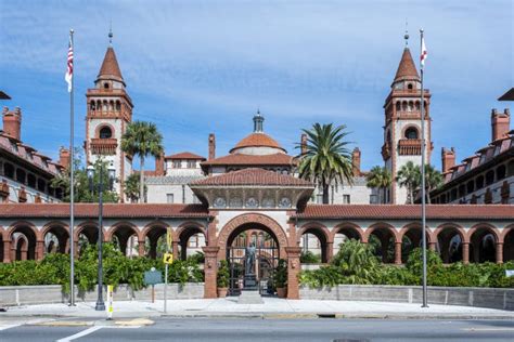 St Augustine Florida USA Flagler College Exterior View Once The
