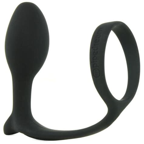 Beginner Cock Ring Anal Plug Butt Erection Enhancer Sex Orgasm Prostate