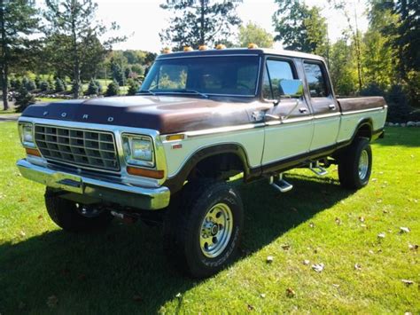 1978 Ford F250 Crew Cab 4x4 For Sale Photos Technical Specifications