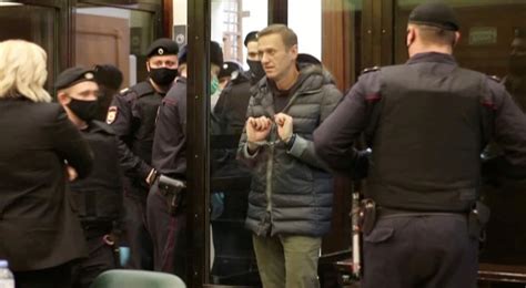 Russia Opposition Leader Alexei Navalny Returned To Jail But Calls On Supporters To Stand Firm