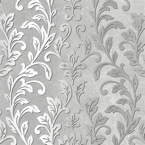 Silver Damask Wallpaper Image Wallpaper Collections