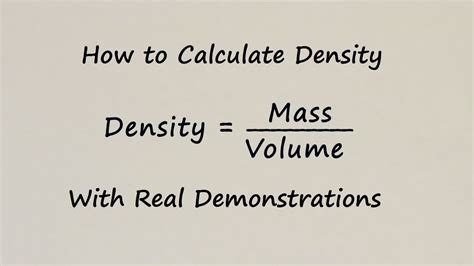 How To Find The Density Art