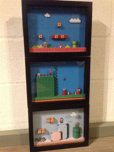 3d Paper Dioramas Of Classic Videogames
