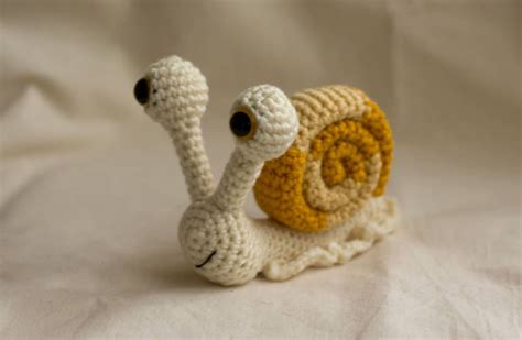 Snail Crochet Pattern Amigurumi Snail Crochet Snail Etsy