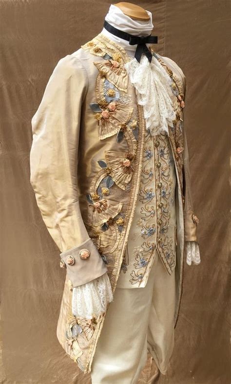 My Angelic Daydream — 1700s Rococo Menswear Historical Clothing Baroque Fashion 17th Century