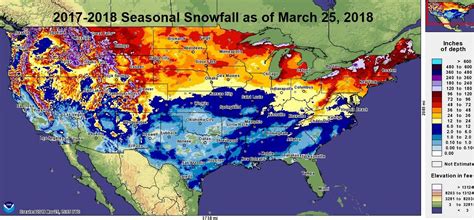 Bills Blog Snowfall Totals Across Us So Far This Winter