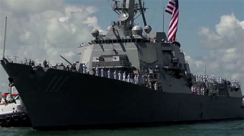 Newest Us Navy Destroyer Arrives In Key West