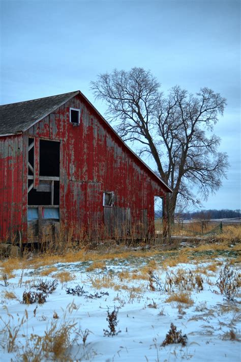Drafty Old Red Barn 2 Carl Wycoff Flickr