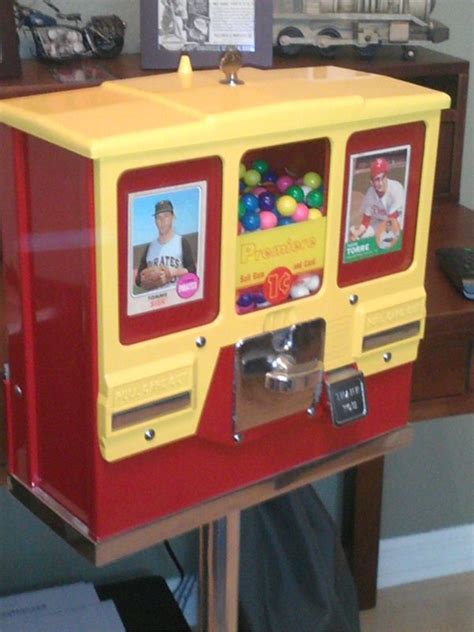 Card Vending Vending Machine Baseball Trading Cards Coin Op Machine