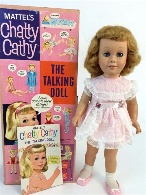 chatty cathy 1 doll 1959 orig pink sunday visit dress japan shoe horn box book chatty cathy