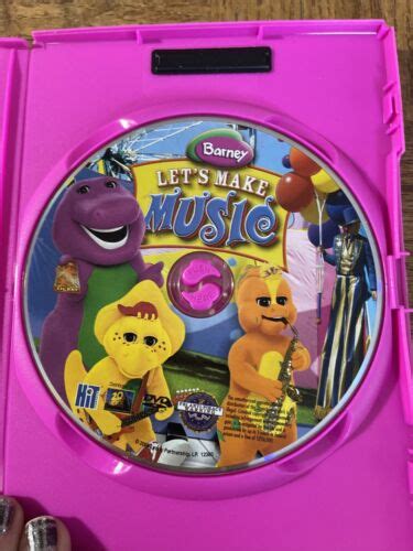 Barney Lets Make Music Dvd Ebay