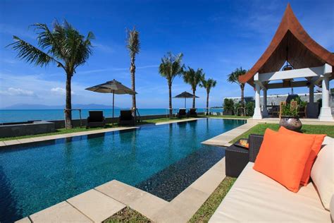 6 amazing beachfront villas in koh samui top villas