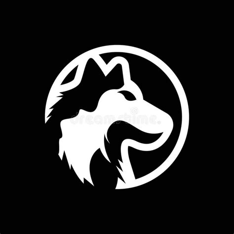 Wolf Head Logo Stock Vector Illustration Of Modern 233966706