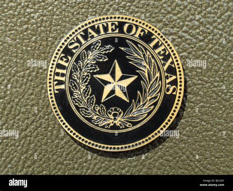 Printable Texas State Seal