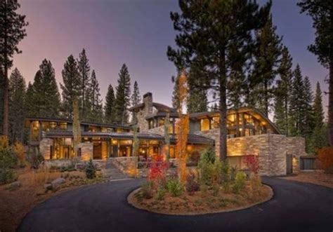 Modern Rustic Home Nestled High In The Sierra Mountains Modern Rustic