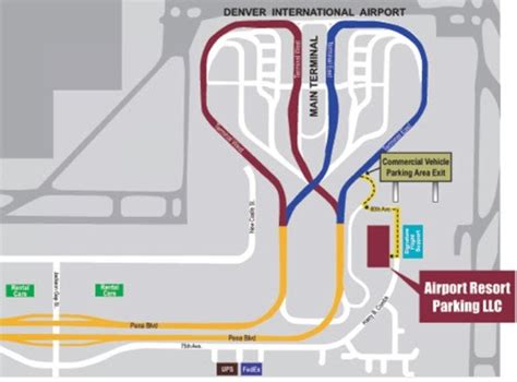 Dia Main Terminal Map