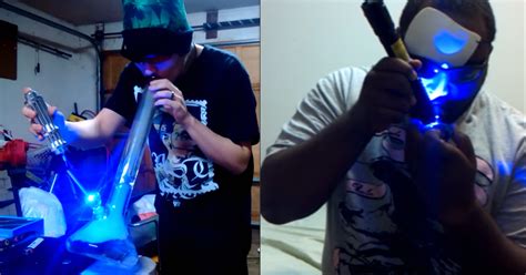 Here S Proof That People Are Now Smoking Weed With Lasers Maxim