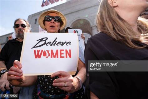 Brett Kavanaugh Supreme Court Protest In Los Angeles Photos And Premium High Res Pictures