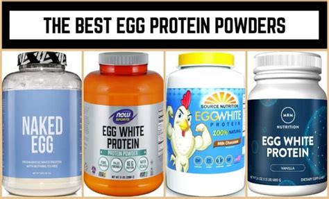 The 10 Best Egg Protein Powders January 2024 Jacked Gorilla