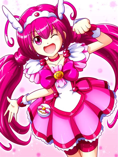 Cure Happy Hoshizora Miyuki Wallpaper By Mimimix Pixiv 2396060