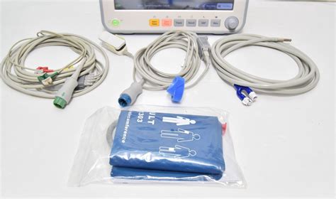Mindray Ipm12 Patient Monitor With Spo2 Nibp Ecg Ibp T1t2 Ebay