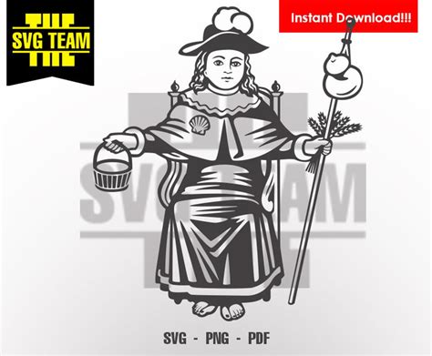 Santo Niño De Atocha Svg Png Pdf File T Shirt Svg Svg Vector Art Commercial And Personal Use