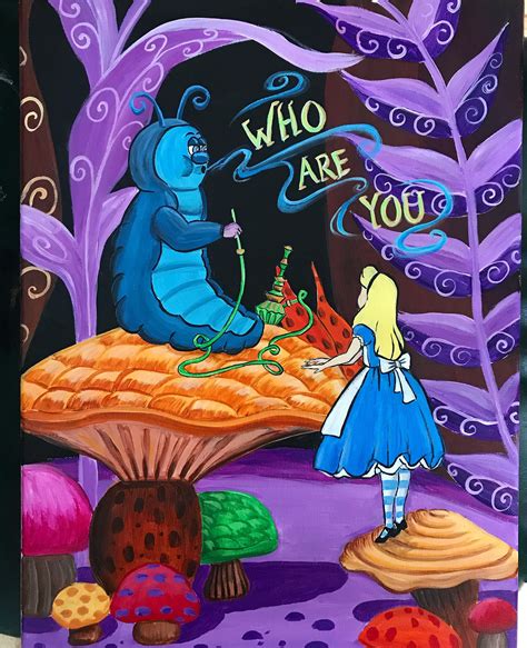 Alice In Wonderland Fan Art Etsy Artofit