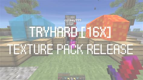 Tryhard 16x Texture Pack Release Uhcpotpvp Youtube