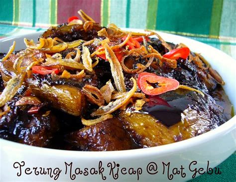 Meskipun bernama sambal, bukan berarti harus sangat pedas. TERUNG MASAK KICAP - Dapur Tanpa Sempadan...
