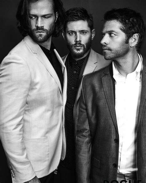 New Released Pic Of Jared Jensen And Misha In Rogue Magazine Cr Roguemagazine On Twitter
